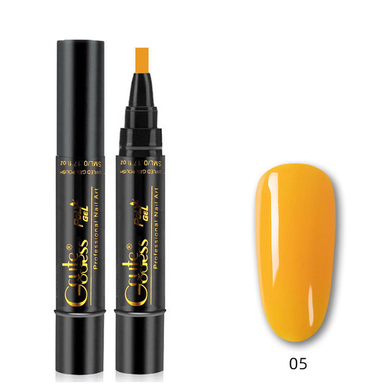 One-Step Glue Three-in-One Nail Polish Pen