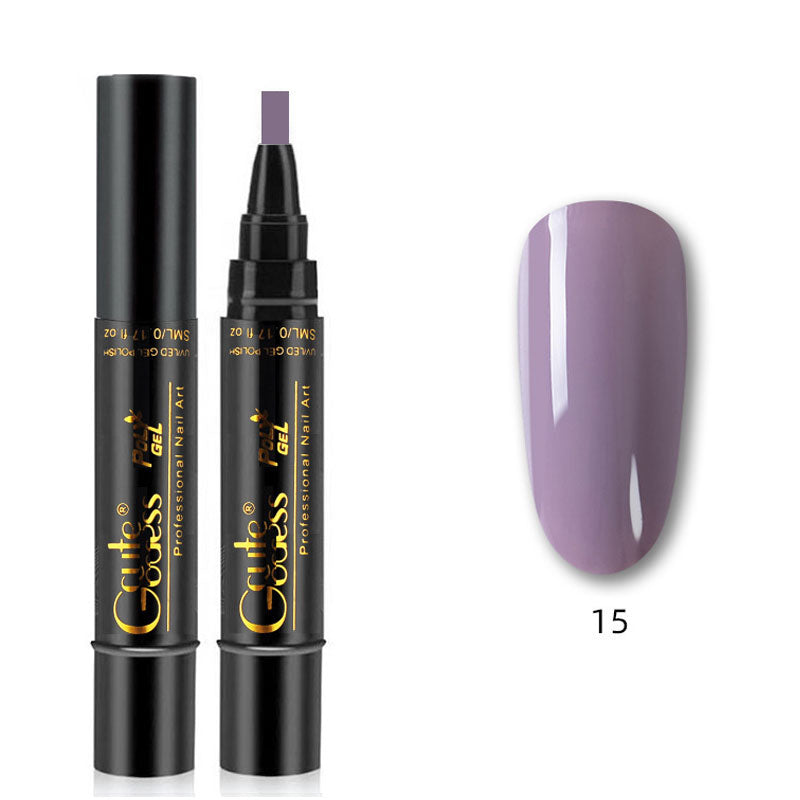 One-Step Glue Three-in-One Nail Polish Pen