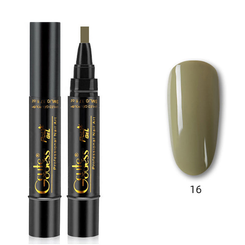One-Step Glue Three-in-One Nail Polish Pen