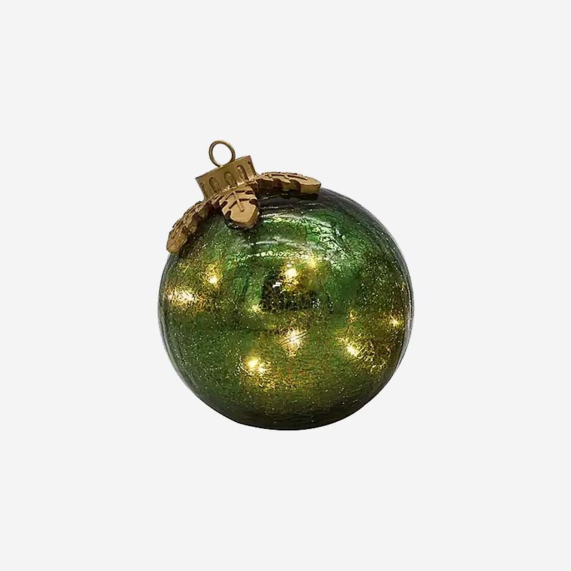 🎅Glass Tabletop Christmas Ornaments【3ct】🔔🎁