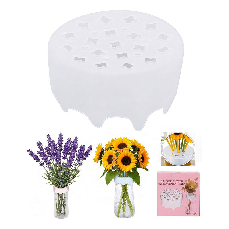 🌼Flexible Silicone Floral Grid — Helping You Create Stable and Elegant Floral Arrangements
