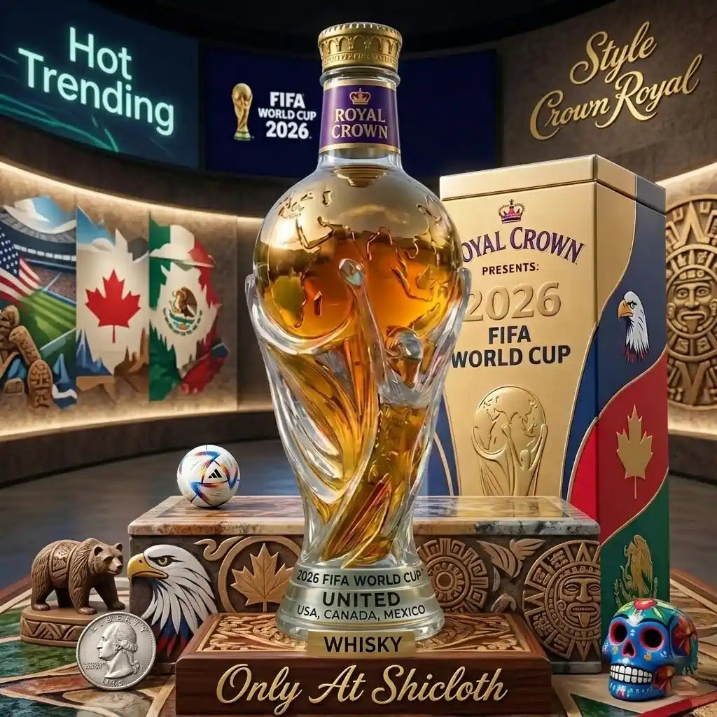⚽🎉2026 FIFA World Cup Special Edition Whisky Bottle🥃