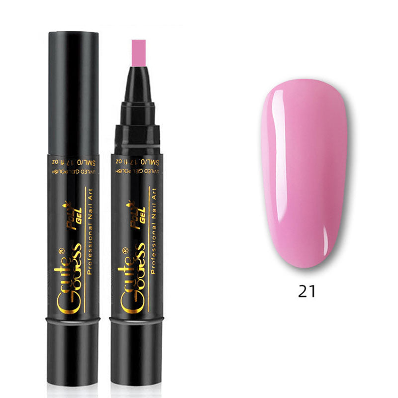 One-Step Glue Three-in-One Nail Polish Pen