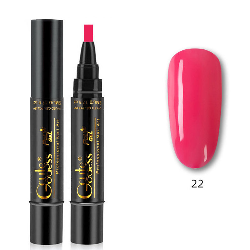One-Step Glue Three-in-One Nail Polish Pen