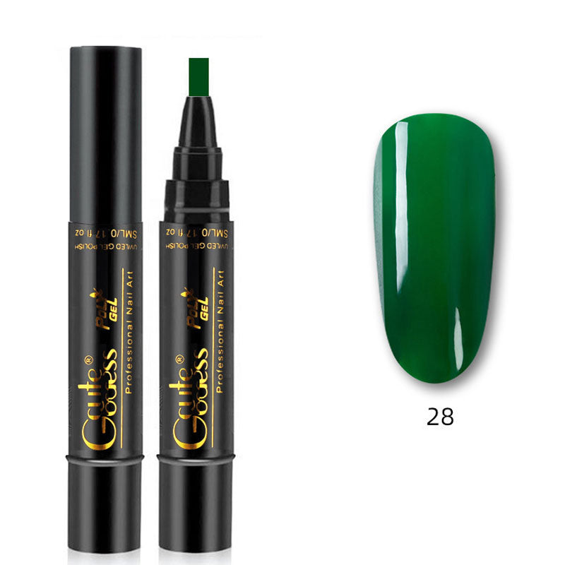 One-Step Glue Three-in-One Nail Polish Pen
