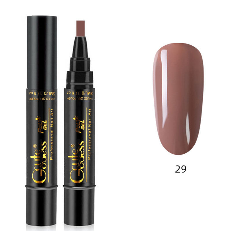 One-Step Glue Three-in-One Nail Polish Pen