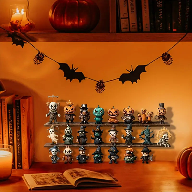 🔥LAST DAY 50% OFF - 🎃31 Nights of Fright – Halloween Countdown Box with Figurines💯