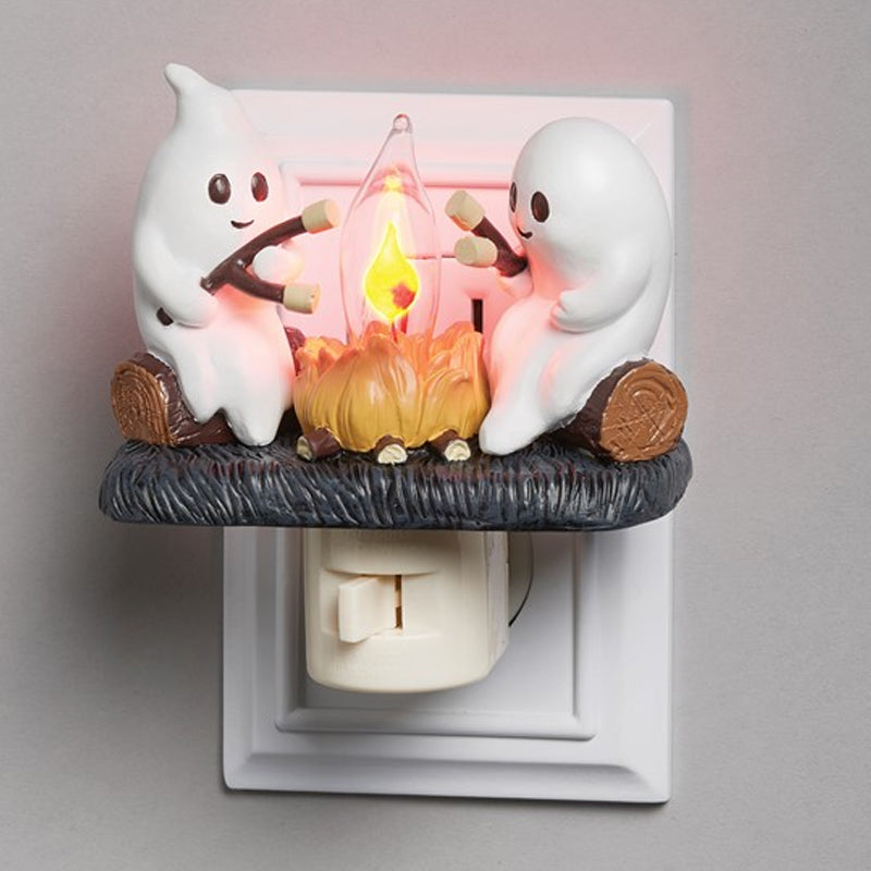 2024 Geist Lagerfeuer Flackerndes Nachtlicht✨🔥👻