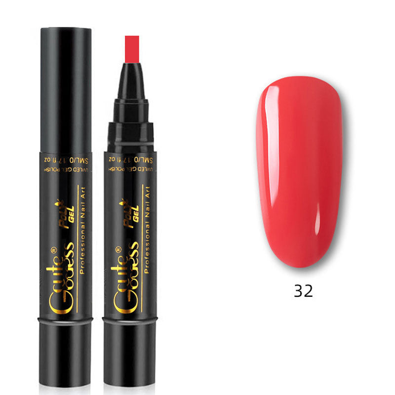 One-Step Glue Three-in-One Nail Polish Pen