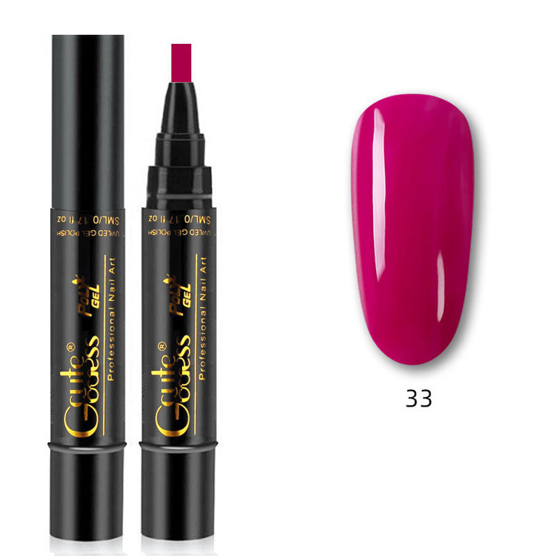 One-Step Glue Three-in-One Nail Polish Pen