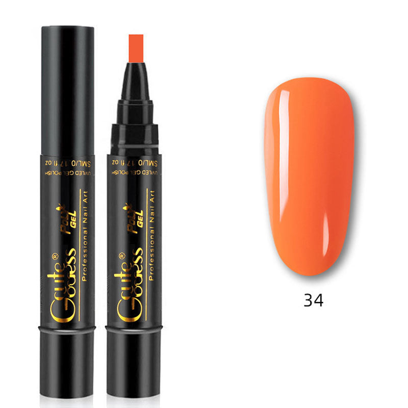 One-Step Glue Three-in-One Nail Polish Pen