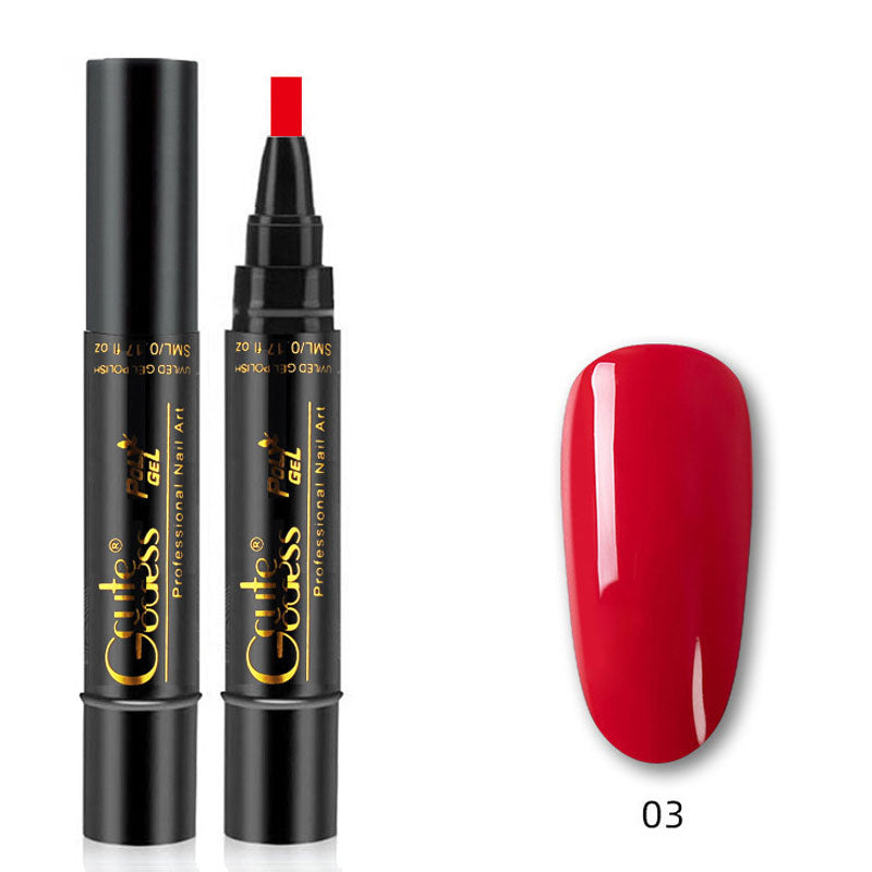 One-Step Glue Three-in-One Nail Polish Pen