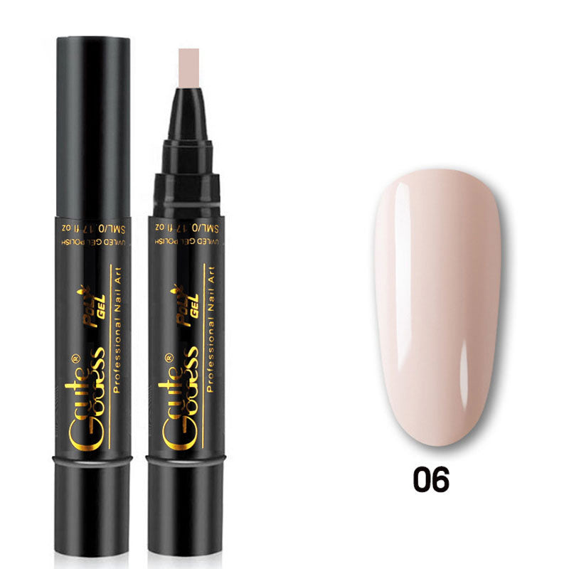 One-Step Glue Three-in-One Nail Polish Pen