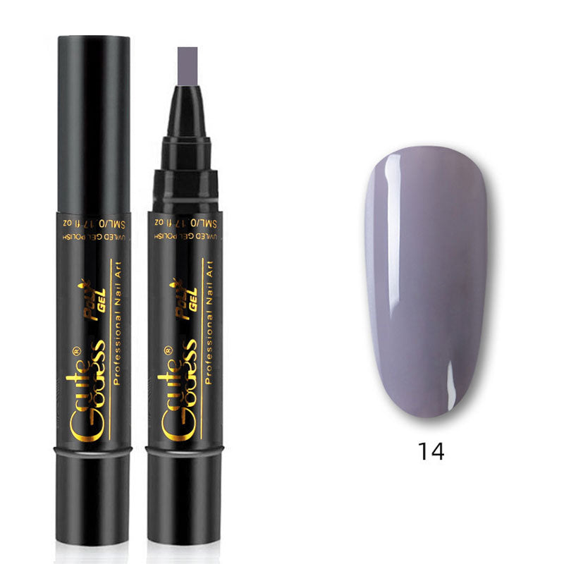One-Step Glue Three-in-One Nail Polish Pen