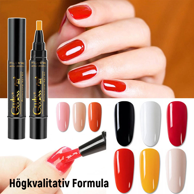 One-Step Glue Three-in-One Nail Polish Pen