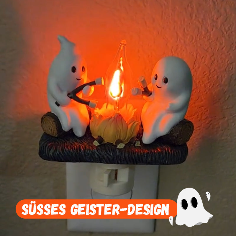 2024 Geist Lagerfeuer Flackerndes Nachtlicht✨🔥👻