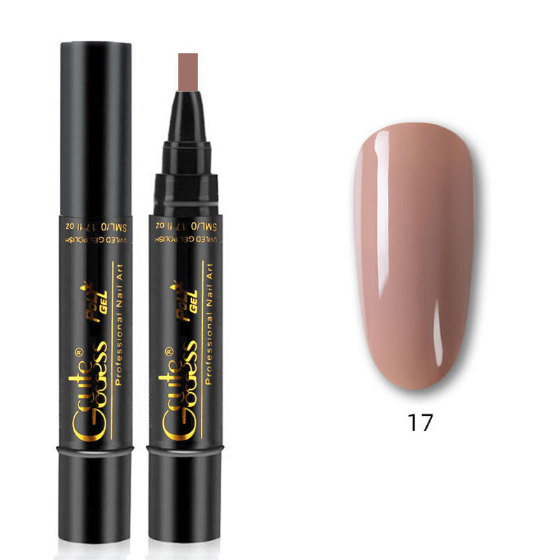 One-Step Glue Three-in-One Nail Polish Pen