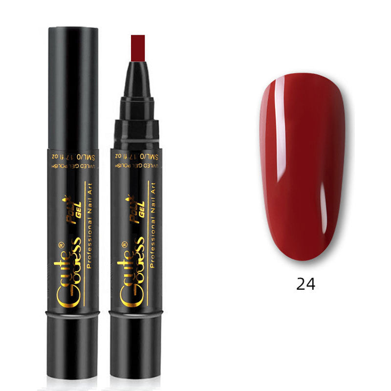 One-Step Glue Three-in-One Nail Polish Pen