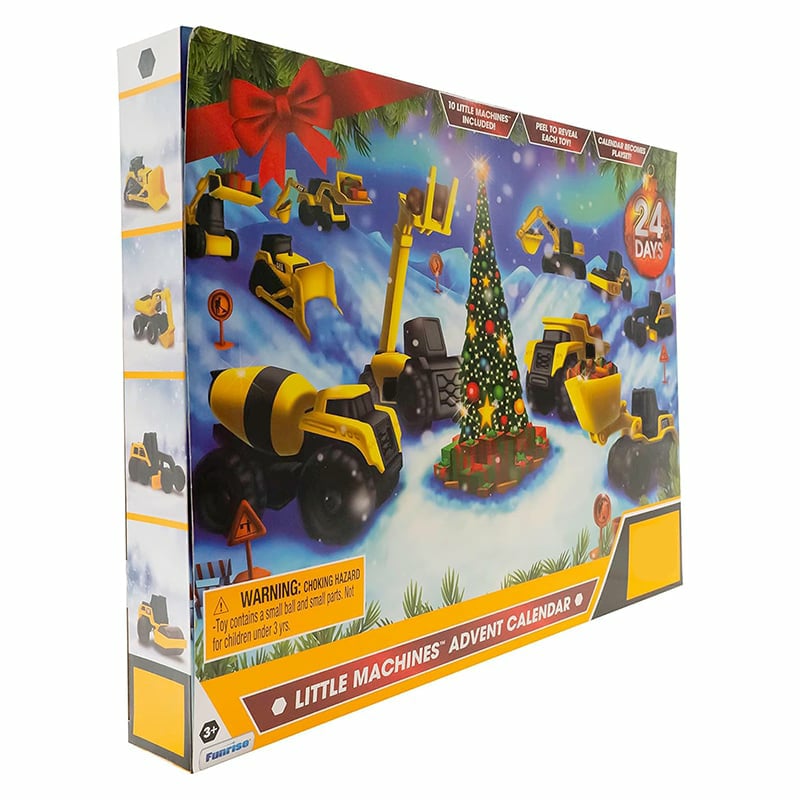 🔥LAST DAY 49% OFF🔥24-day Christmas countdown calendar with construction truck