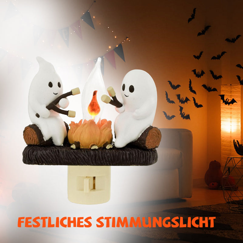 2024 Geist Lagerfeuer Flackerndes Nachtlicht✨🔥👻