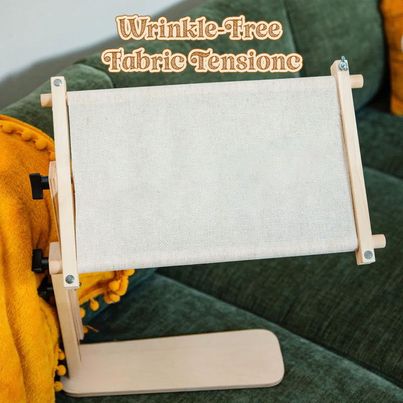 💥LAST DAY 49% OFF - Adjustable Tabletop Embroidery Stand – Cross Stitch Frame Holder