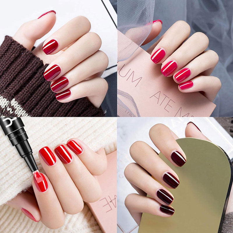 One-Step Glue Three-in-One Nail Polish Pen