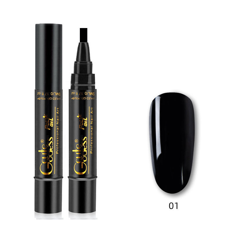 One-Step Glue Three-in-One Nail Polish Pen