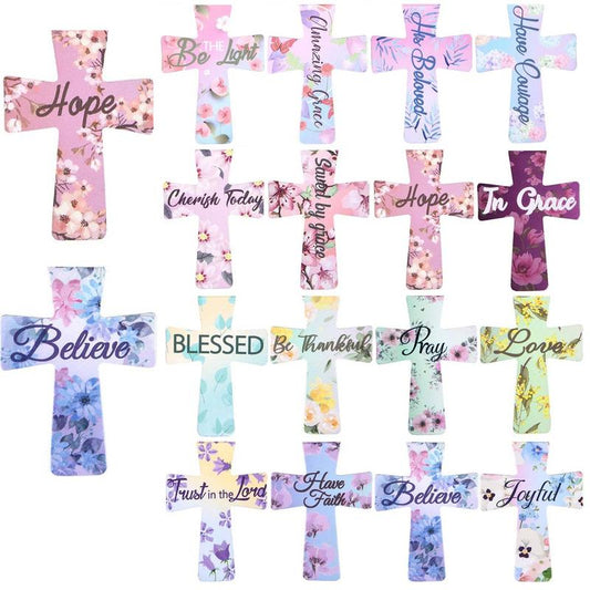 🔥LAST DAY 50% OFF -📖12 Pcs Magnetic Cross Bookmarks Gifts for Bible Study, Readers, Teachers, Students🌸✝️