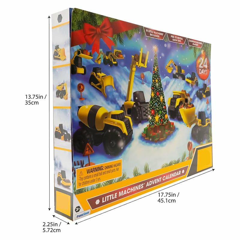 🔥LAST DAY 49% OFF🔥24-day Christmas countdown calendar with construction truck