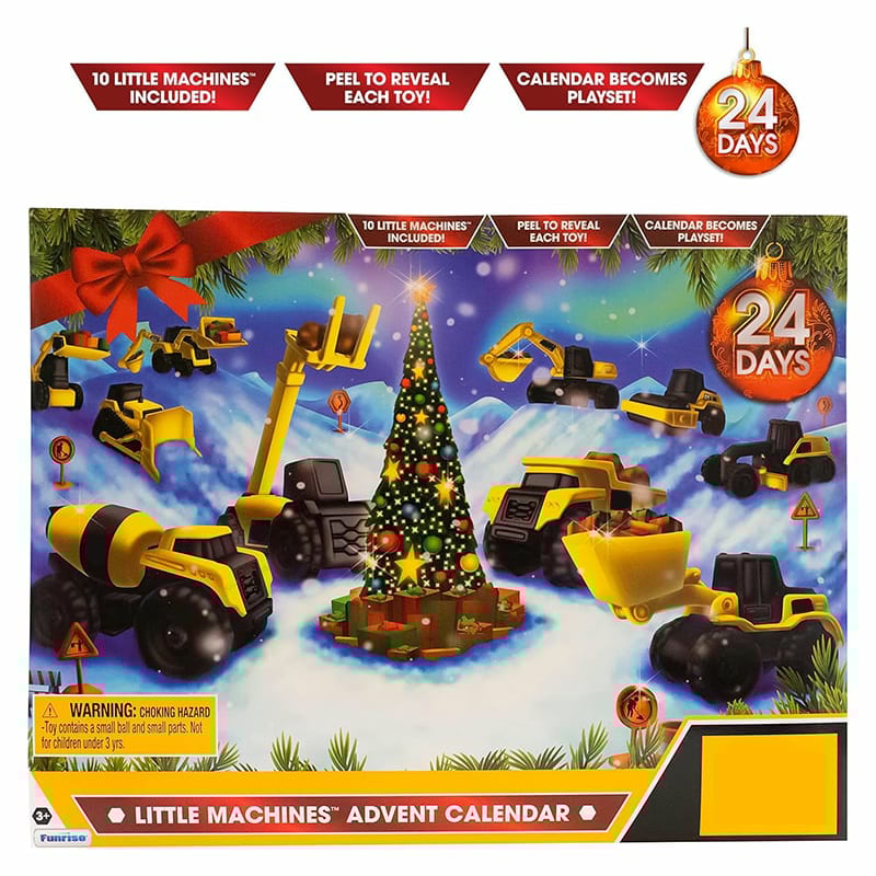 🔥LAST DAY 49% OFF🔥24-day Christmas countdown calendar with construction truck