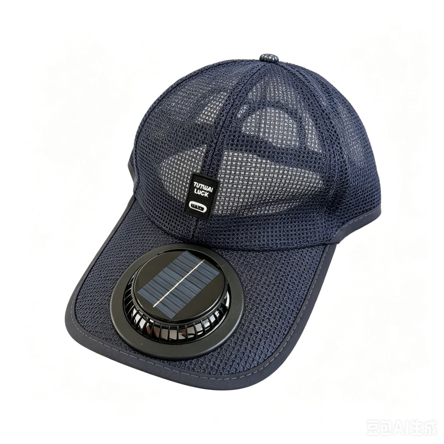 ☀️ Ultimate 2-in-1 Solar Fan Baseball Cap: Ice-Cool Breeze & Breathable Sun Shield! 🍃