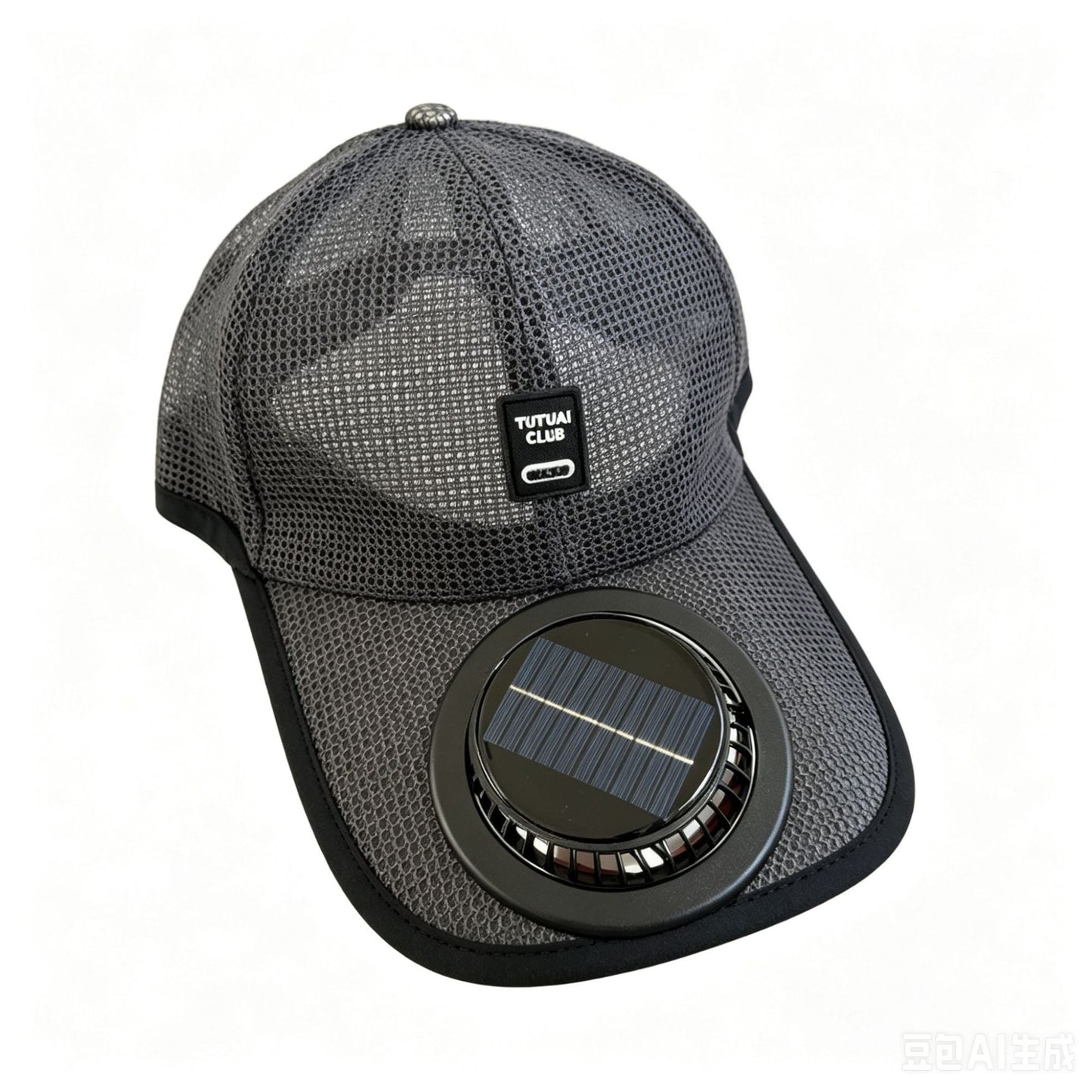 ☀️ Ultimate 2-in-1 Solar Fan Baseball Cap: Ice-Cool Breeze & Breathable Sun Shield! 🍃