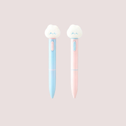 Enchanted Glow Pen: Whimsical Twist-Action & Squeezable Light-Up Topper