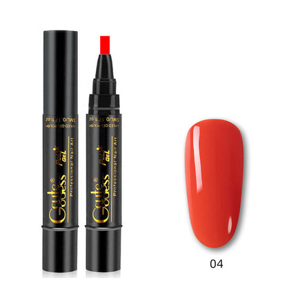 One-Step Glue Three-in-One Nail Polish Pen