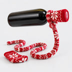 Christmas Floating Wine Bottle Holder | 4 Festive Designs