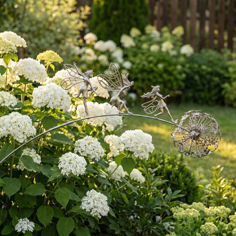 🧚Dancing Fairies Garden Stake – A Little Magic Among the Flowers ✨