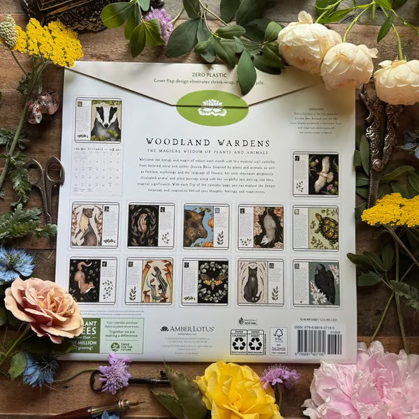 🦊🌿 2027 Woodland Wardens Wall Calendar