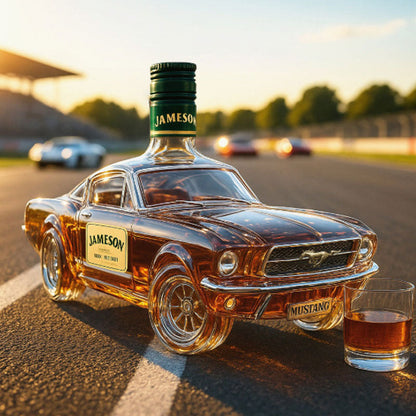 Police Car Whiskey Bottle