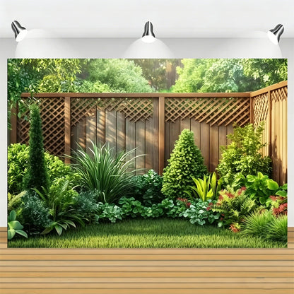 🌲🌸 Turn your garden into a magical woodland – one banner, endless allure! ✨