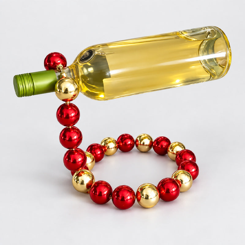 Christmas Floating Wine Bottle Holder | 4 Festive Designs