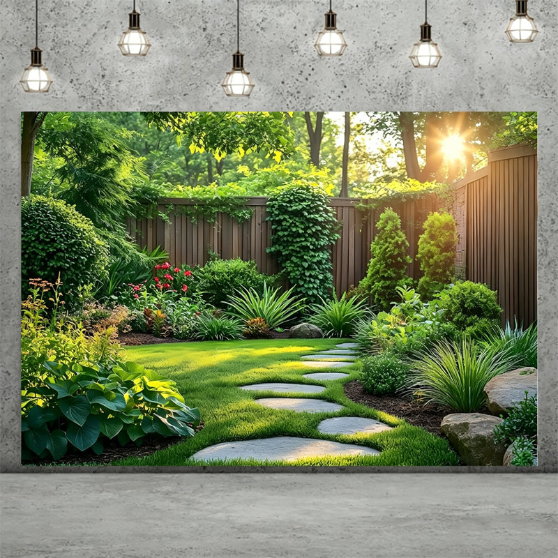 🌲🌸 Turn your garden into a magical woodland – one banner, endless allure! ✨