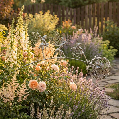 🧚Dancing Fairies Garden Stake – A Little Magic Among the Flowers ✨