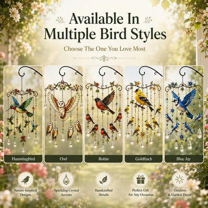 🐦🎐Graceful Hummingbird Wind Chime