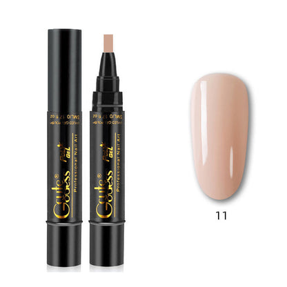 One-Step Glue Three-in-One Nail Polish Pen