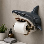 🌊 Ocean Guardian Toilet Paper Holder with Turtle/Shark/Octopus Design