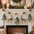 🔥LAST DAY 49% OFF ✨ Enchanted Lighted Woodland Christmas Garland