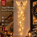 ✨Angel Blessing Starfall Wall LightTM – Heavenly Christmas Wall Decor