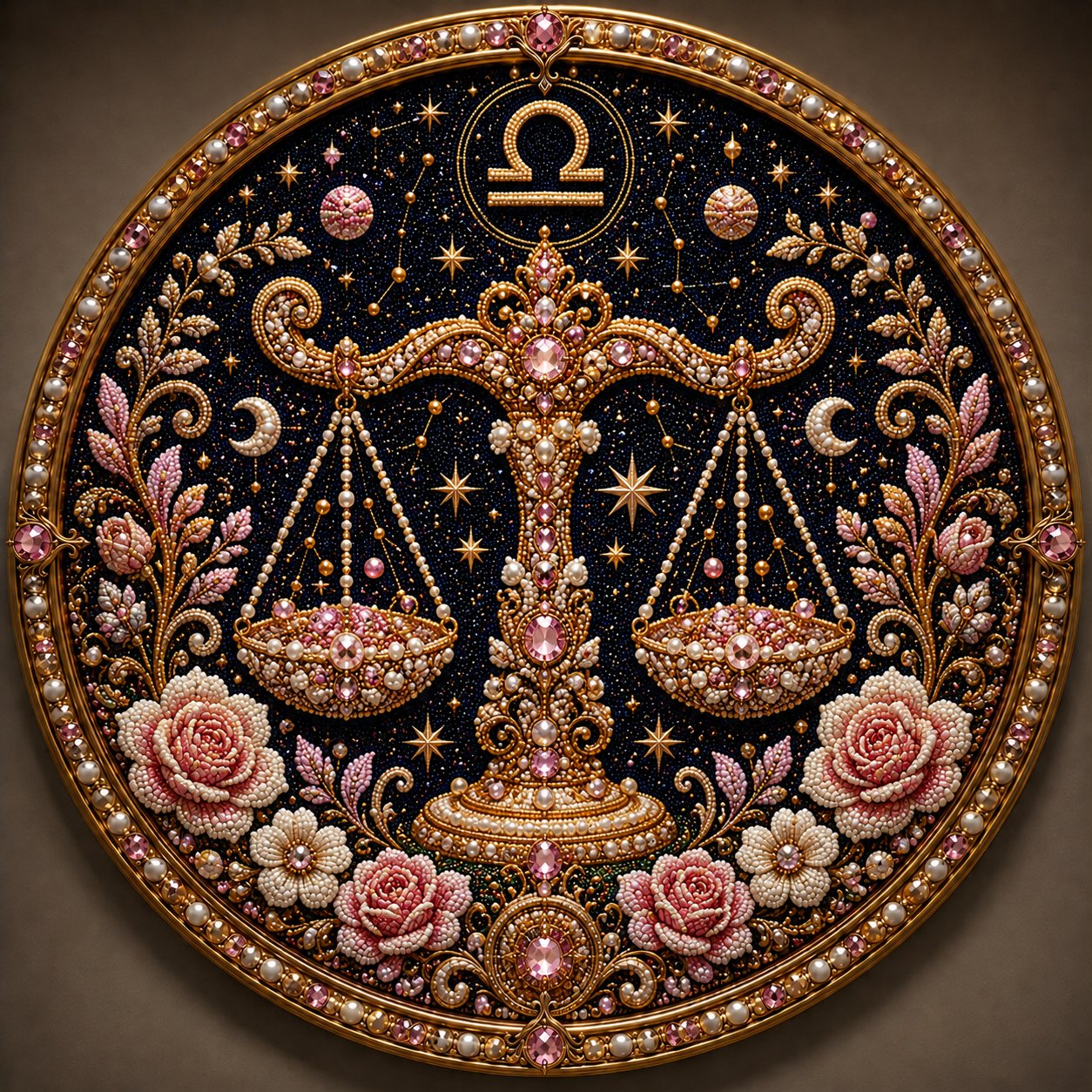 🔥Last Day 49% OFF - 12 Zodiac Signs Pearl Art Kit ♈🌙