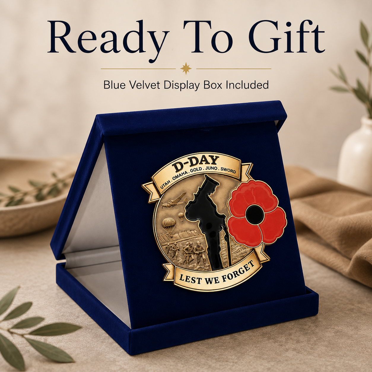 Limited Edition 80th Anniversary Commemorative Brooch