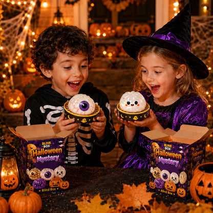 🎃 Halloween Dumpling Squishy™ – Choose Your Character (No Blind Box)
